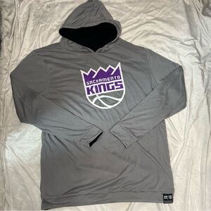 Sacramento/Stockton Kings Gray Hoodie